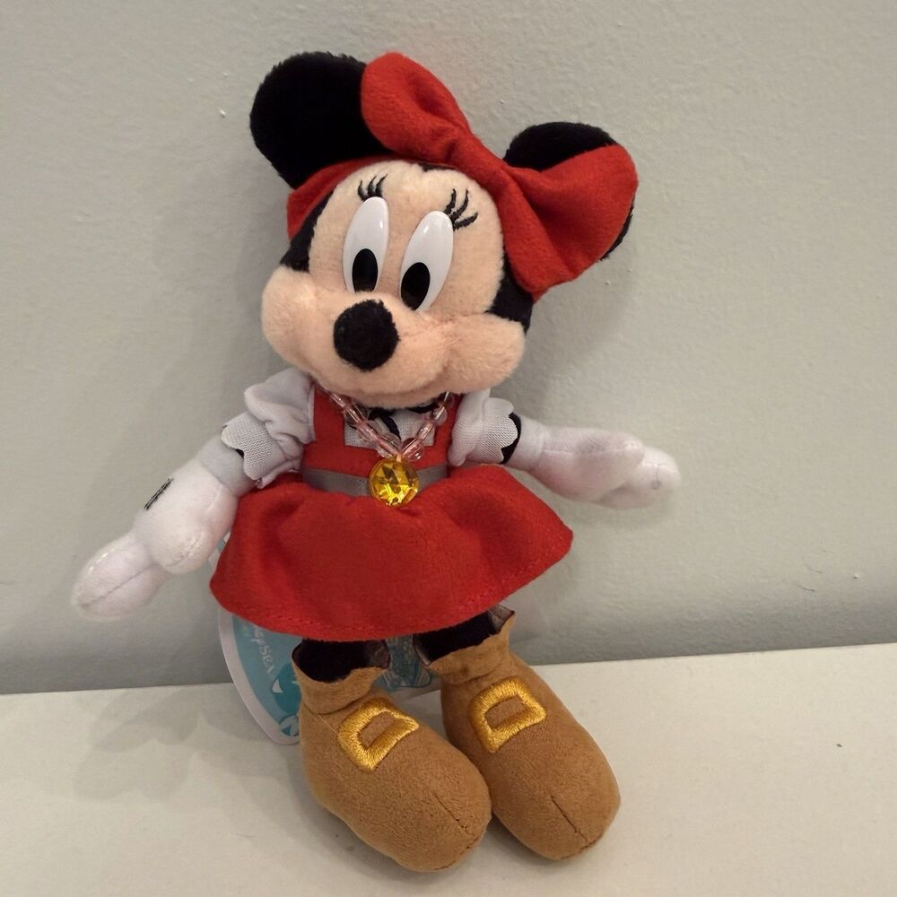Tokyo DisneySea Minnie Mouse Pirates Summer 2017 Plush Badge NWT Japan Exclusive